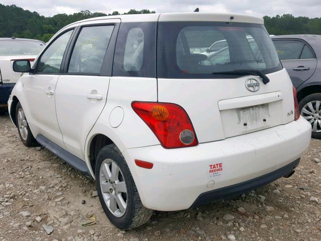 JTKKT624740065011 - 2004 TOYOTA SCION XA WHITE photo 3