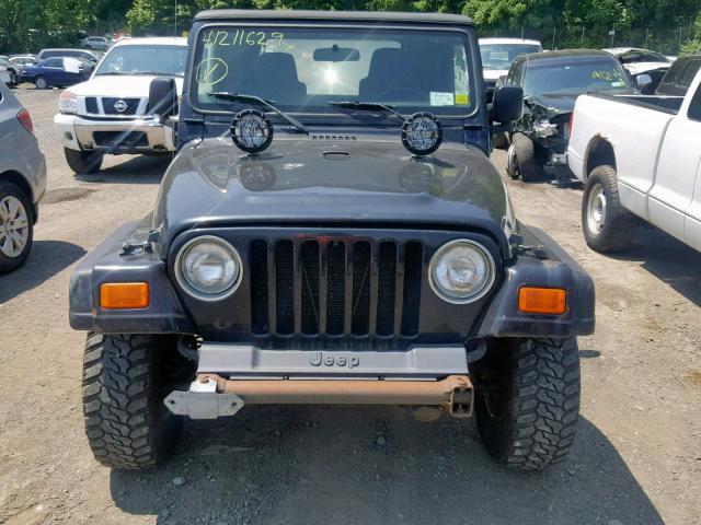 1J4FA39S86P753069 - 2006 JEEP WRANGLER X BLACK photo 9