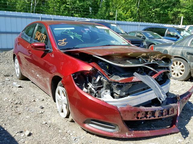 1C3CDFBB9FD299450 - 2015 DODGE DART SXT RED photo 1