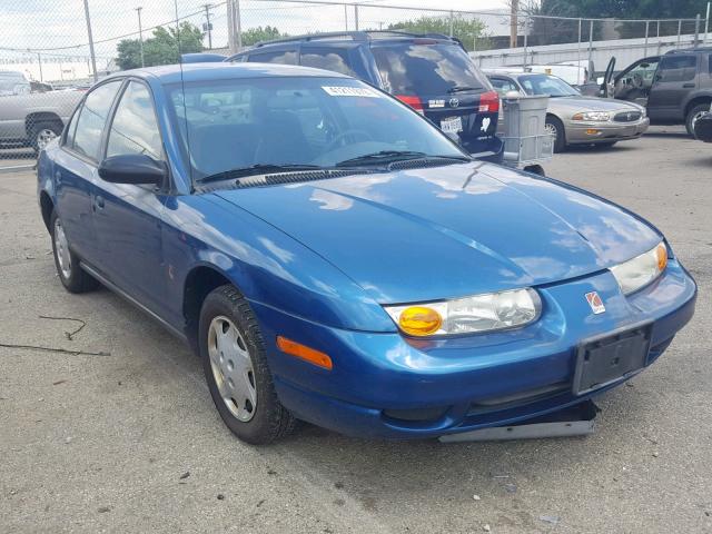 1G8ZH52802Z242473 - 2002 SATURN SL1 BLUE photo 1