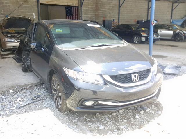 19XFB2F93FE077371 - 2015 HONDA CIVIC EXL 黑色 照片 1