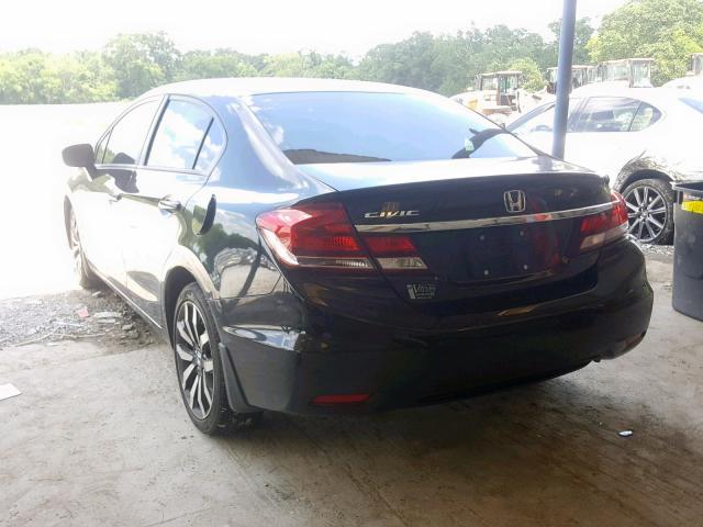 19XFB2F93FE077371 - 2015 HONDA CIVIC EXL 黑色 照片 3