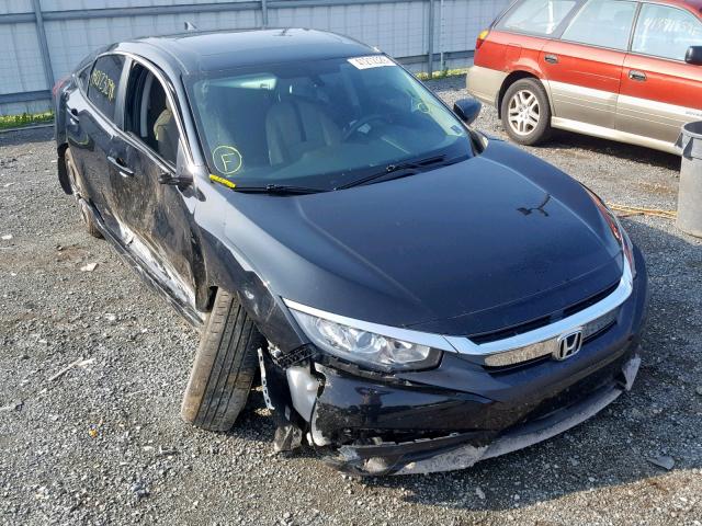 2HGFC1F7XHH630080 - 2017 HONDA CIVIC EXL BLACK photo 1