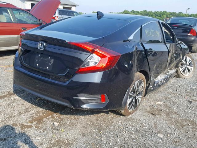 2HGFC1F7XHH630080 - 2017 HONDA CIVIC EXL BLACK photo 4