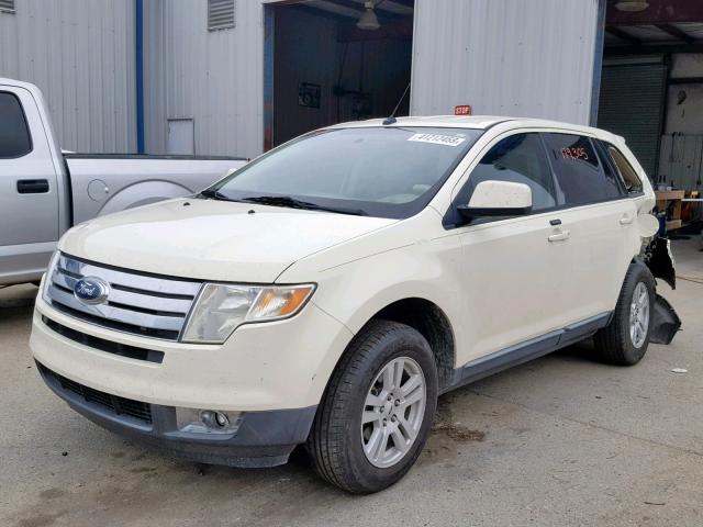 2FMDK38C67BB64000 - 2007 FORD EDGE SEL CREAM photo 2