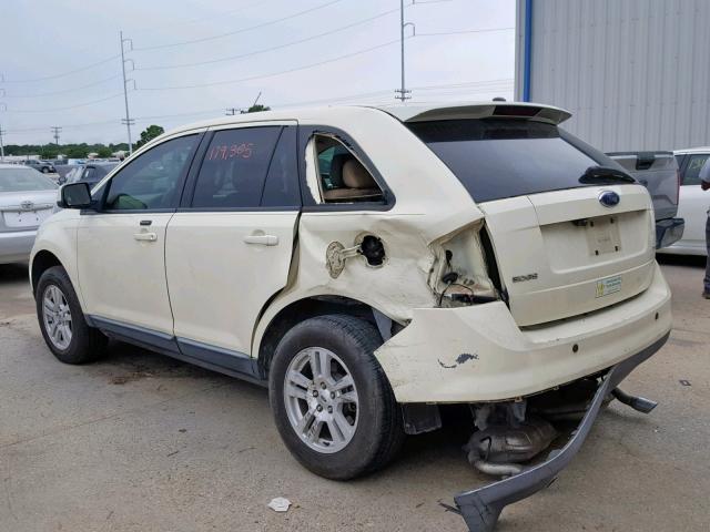 2FMDK38C67BB64000 - 2007 FORD EDGE SEL CREAM photo 3