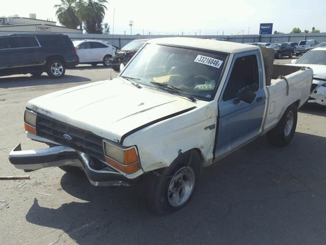 1FTCR10T3LUB5R394 - 1990 FORD RANGER WHITE photo 2