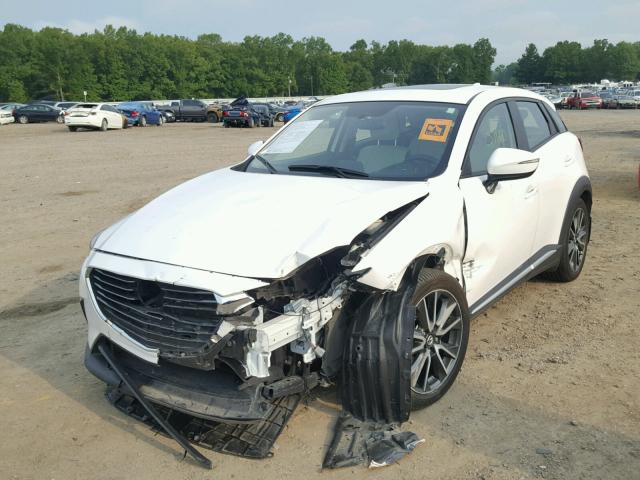 JM1DKBD76G0126937 - 2016 MAZDA CX-3 GRAND WHITE photo 2