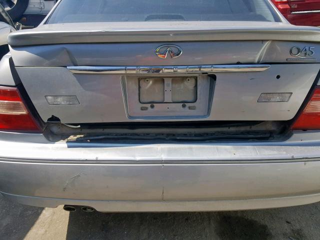 JNKBY31A4YM302341 - 2000 INFINITI Q45 BASE GRAY photo 9