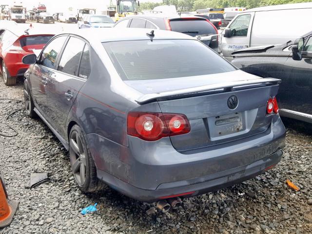 3VWDA71K19M075529 - 2009 VOLKSWAGEN GLI ნაცრისფერი ფოტო 3