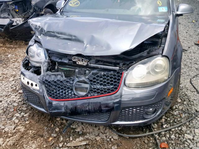 3VWDA71K19M075529 - 2009 VOLKSWAGEN GLI ნაცრისფერი ფოტო 9