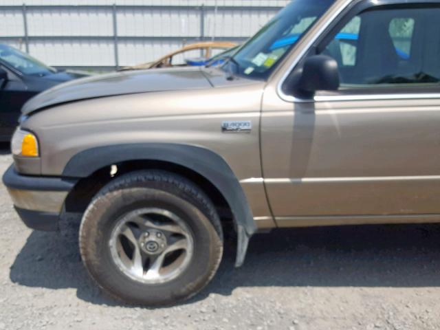 4F4ZR47E23TM07544 - 2003 MAZDA B4000 CAB GOLD photo 9