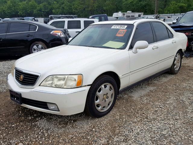 JH4KA966XXC009219 - 1999 ACURA 3.5RL WHITE photo 2