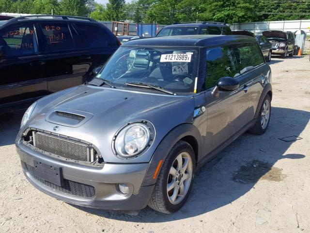 WMWMM3C53ATP76005 - 2010 MINI COOPER S C GRAY photo 2