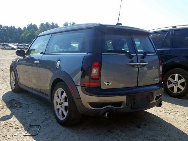 WMWMM3C53ATP76005 - 2010 MINI COOPER S C GRAY photo 3