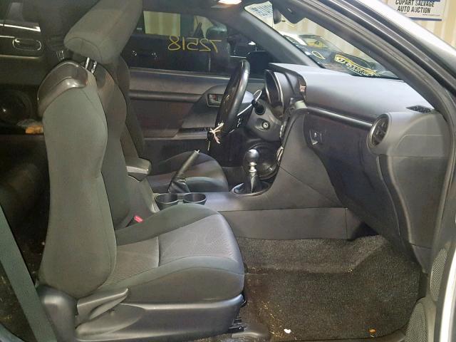 JTKJF5C72D3055006 - 2013 TOYOTA SCION TC 石墨色 照片 5