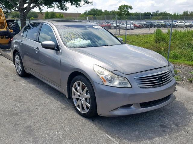 JNKCV61E79M300683 - 2009 INFINITI G37 BASE SILVER photo 1