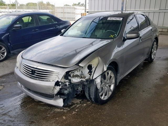 JNKCV61E79M300683 - 2009 INFINITI G37 BASE SILVER photo 2