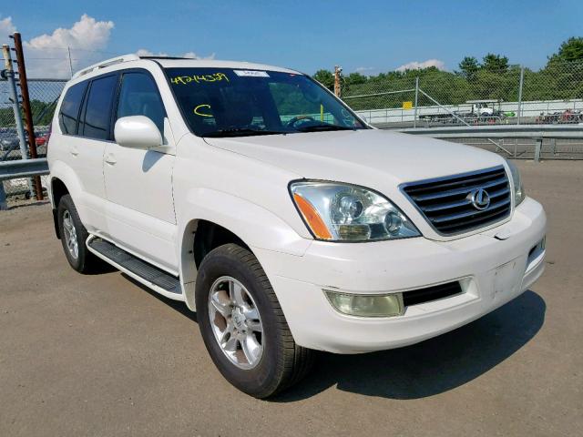 JTJBT20X840046445 - 2004 LEXUS GX 470 WHITE photo 1