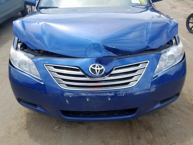 JTNBB46K073030414 - 2007 TOYOTA CAMRY NEW BLUE photo 7