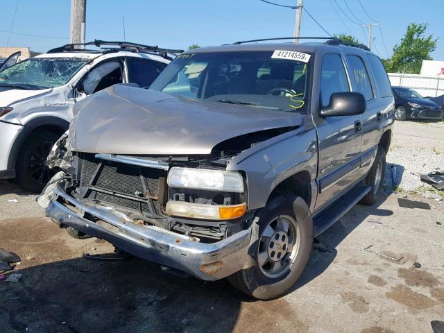 1GNEC13V13J312036 - 2003 CHEVROLET TAHOE GRAY photo 2