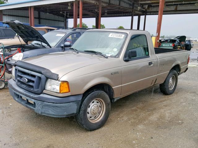 1FTYR10D14TA08324 - 2004 FORD RANGER GOLD photo 2