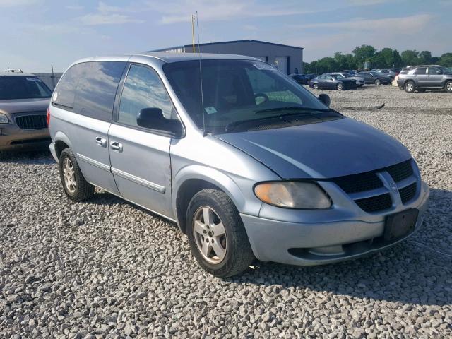 1D8GP25363B222450 - 2003 DODGE CARAVAN SE BLUE photo 1