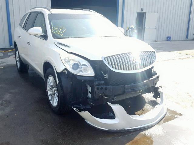 5GAKRBED0BJ230626 - 2011 BUICK ENCLAVE CX WHITE photo 1