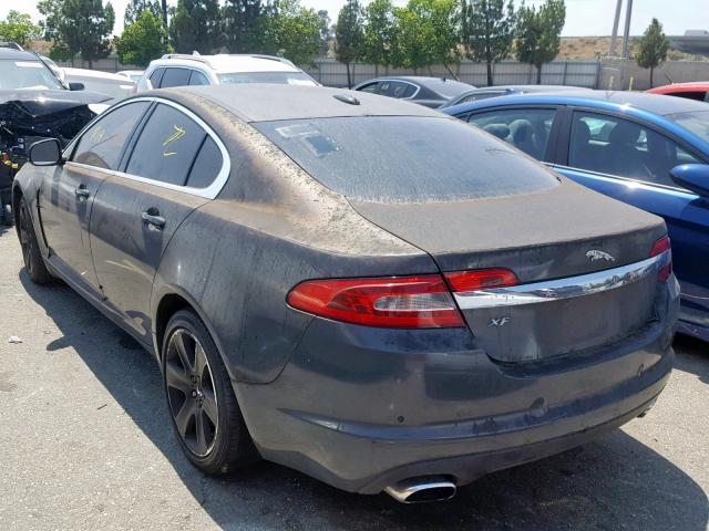 SAJWA0FA4AHR50101 - 2010 JAGUAR XF LUXURY GRAY photo 3