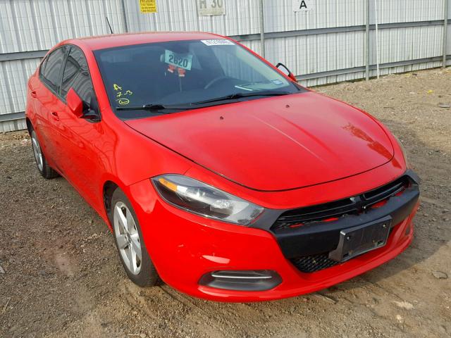 1C3CDFBB2GD616079 - 2016 DODGE DART SXT RED photo 1