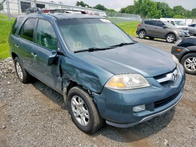 2HNYD18664H543354 - 2004 ACURA MDX TOURIN BLUE photo 1