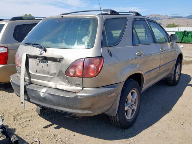 JT6GF10U9Y0047570 - 2000 LEXUS RX 300 GOLD photo 4