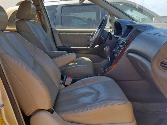 JT6GF10U9Y0047570 - 2000 LEXUS RX 300 GOLD photo 5