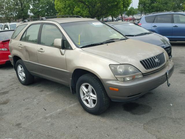 JT6HF10U9Y0097812 - 2000 LEXUS RX 300 GOLD photo 1