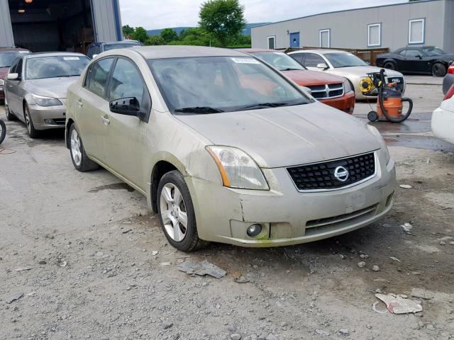 3N1AB61E68L653784 - 2008 NISSAN SENTRA 2.0 TAN photo 1