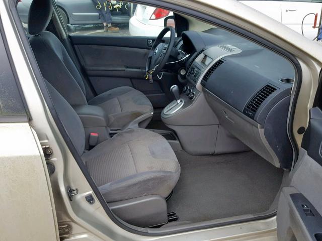 3N1AB61E68L653784 - 2008 NISSAN SENTRA 2.0 TAN photo 5