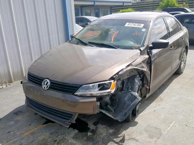 3VW1K7AJ3BM022117 - 2011 VOLKSWAGEN JETTA BASE  photo 2