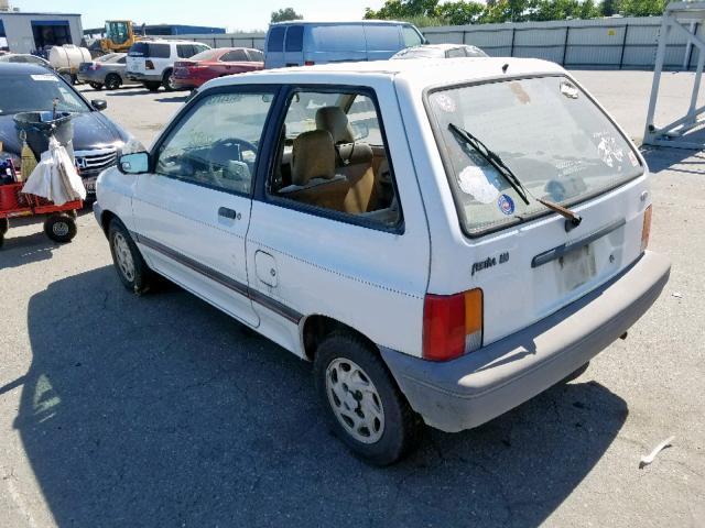 KNJBT07K5J6148597 - 1988 FORD FESTIVA LX WHITE photo 3