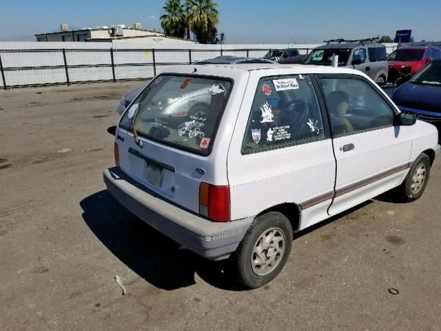 KNJBT07K5J6148597 - 1988 FORD FESTIVA LX WHITE photo 4