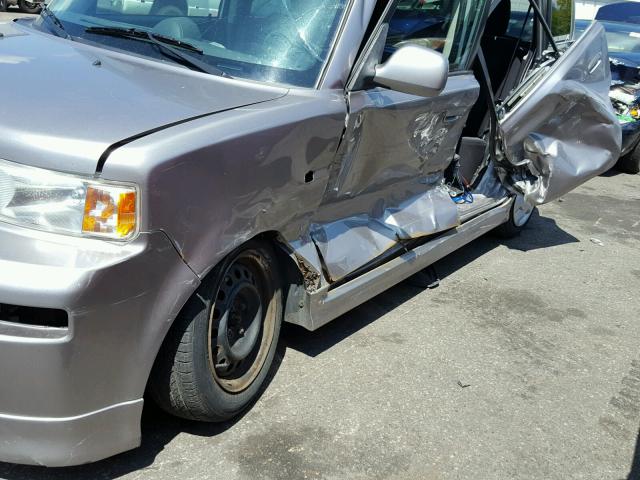JTLKT324454022301 - 2005 TOYOTA SCION XB 银色 照片 9