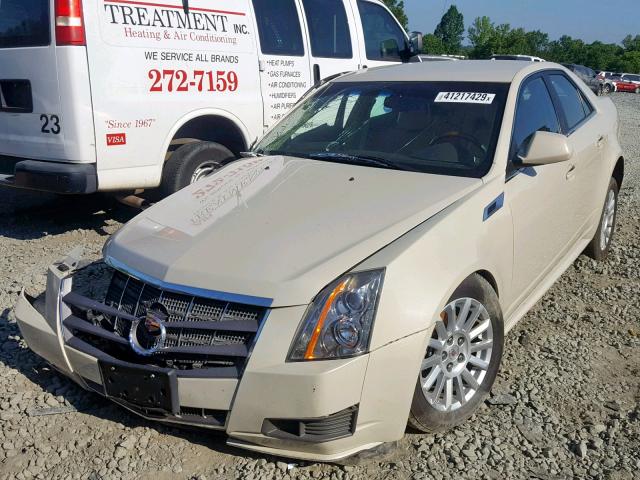 1G6DG5EY5B0147705 - 2011 CADILLAC CTS LUXURY WHITE photo 2