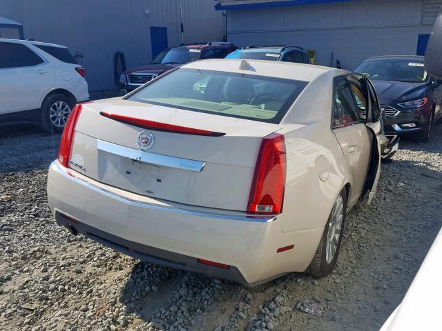 1G6DG5EY5B0147705 - 2011 CADILLAC CTS LUXURY WHITE photo 4