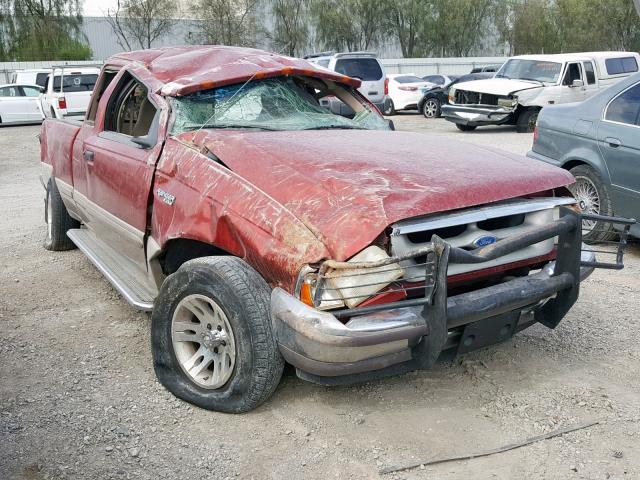 1FTCR14X1VPB38774 - 1997 FORD RANGER SUP RED photo 1