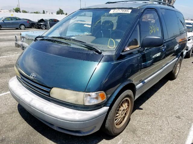 JT3AC14R2S1176849 - 1995 TOYOTA PREVIA LE GREEN photo 2