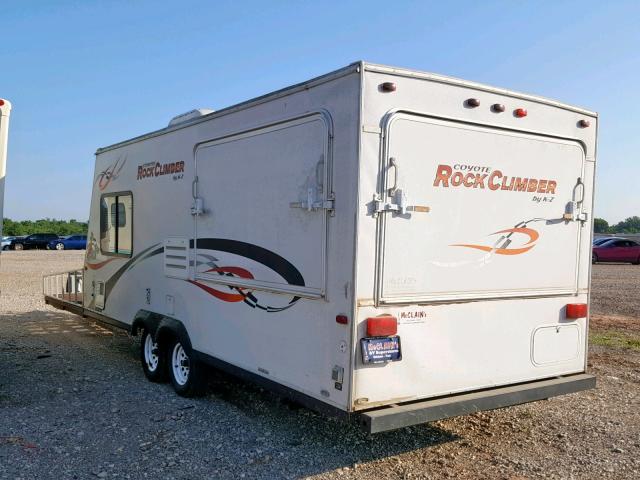 4EZTR22267S051951 - 2007 KZ TRAILER WHITE photo 3