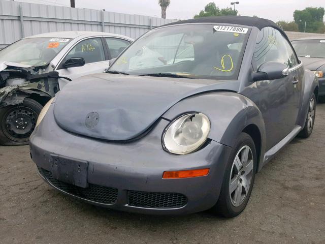 3VWRF31Y16M305747 - 2006 VOLKSWAGEN NEW BEETLE Boz foto 2