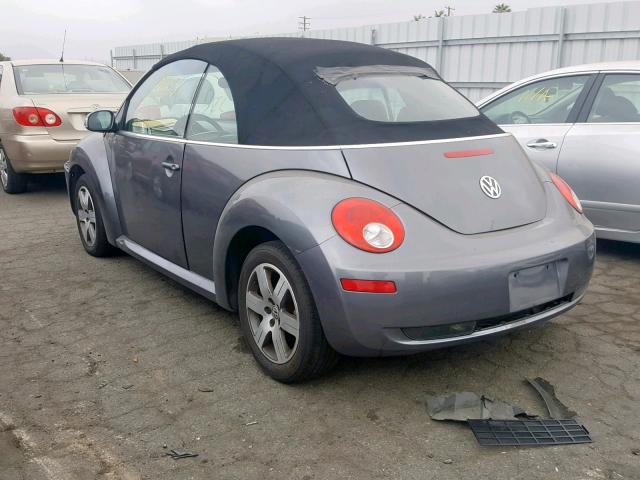3VWRF31Y16M305747 - 2006 VOLKSWAGEN NEW BEETLE Boz foto 3