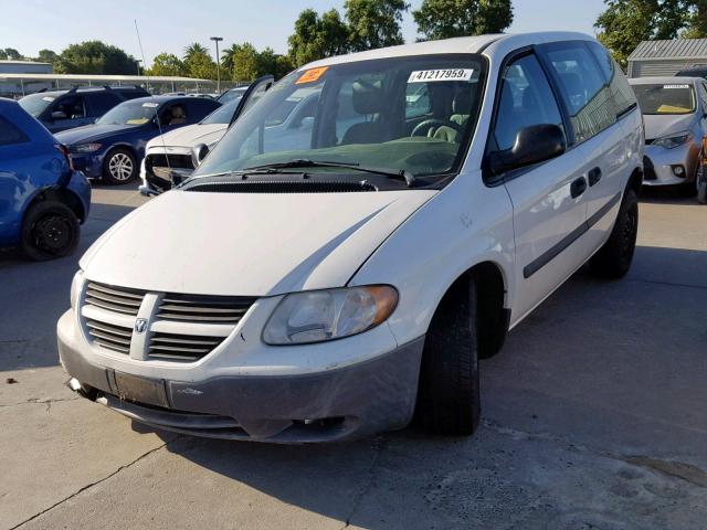 1D4GP25B07B222331 - 2007 DODGE CARAVAN SE WHITE photo 2