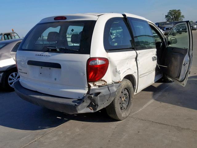 1D4GP25B07B222331 - 2007 DODGE CARAVAN SE WHITE photo 4