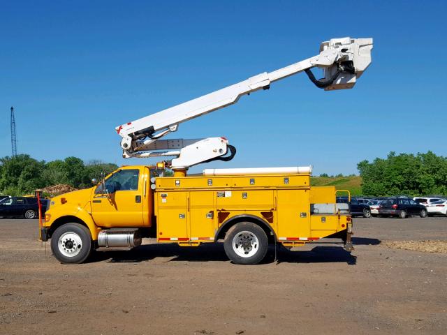 3FRXF7FD1AV270334 - 2010 FORD F750 SUPER YELLOW photo 10